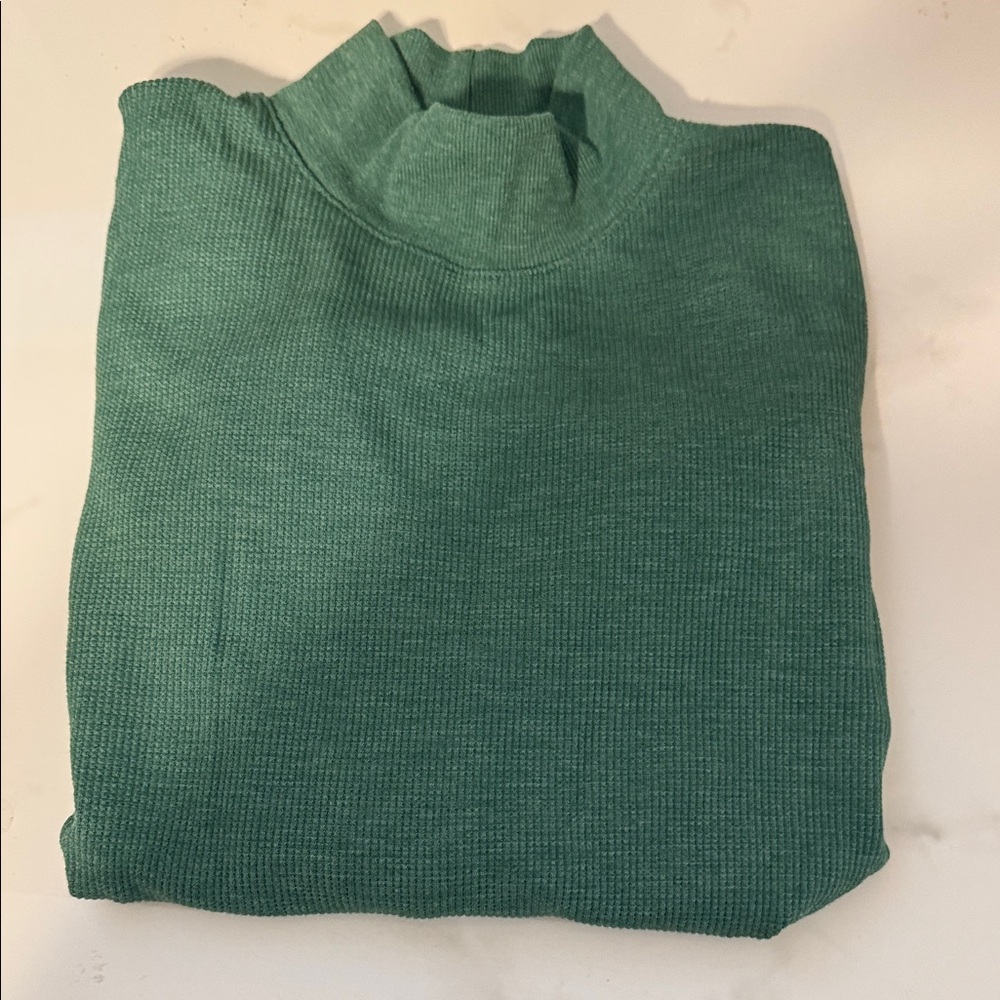 American Eagle Outfitters Ribbed Green Sweater